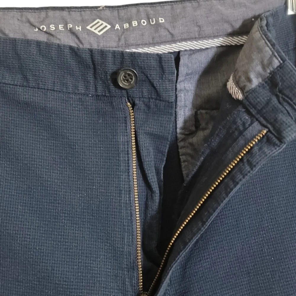 Joseph Abboud men’s shorts size 42 navy blue casual flat front chino